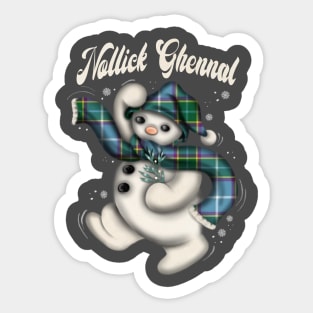 Nollick ghennal Sticker